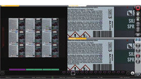 1040mm×720mmシートのためのインライン点検機械FS-SWANを印刷するFocusightのリーフレット